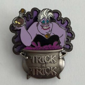 Ursula Villains Trick or Trick Cauldron Halloween 2024 Disney Pin H0