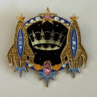 WDI ~ Crown Jeweled Rocket Pin 2006 LE 500 Disney Pin G2
