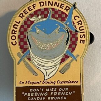 WDI - Disneyland Paris - Crush's Coaster - Set Bruce Only LE300 Disney Pin (A6)