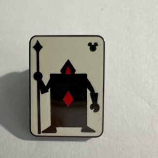 WDW Ace of Diamonds Silhouettes Hidden Mickey 2018 Disney Pin E4