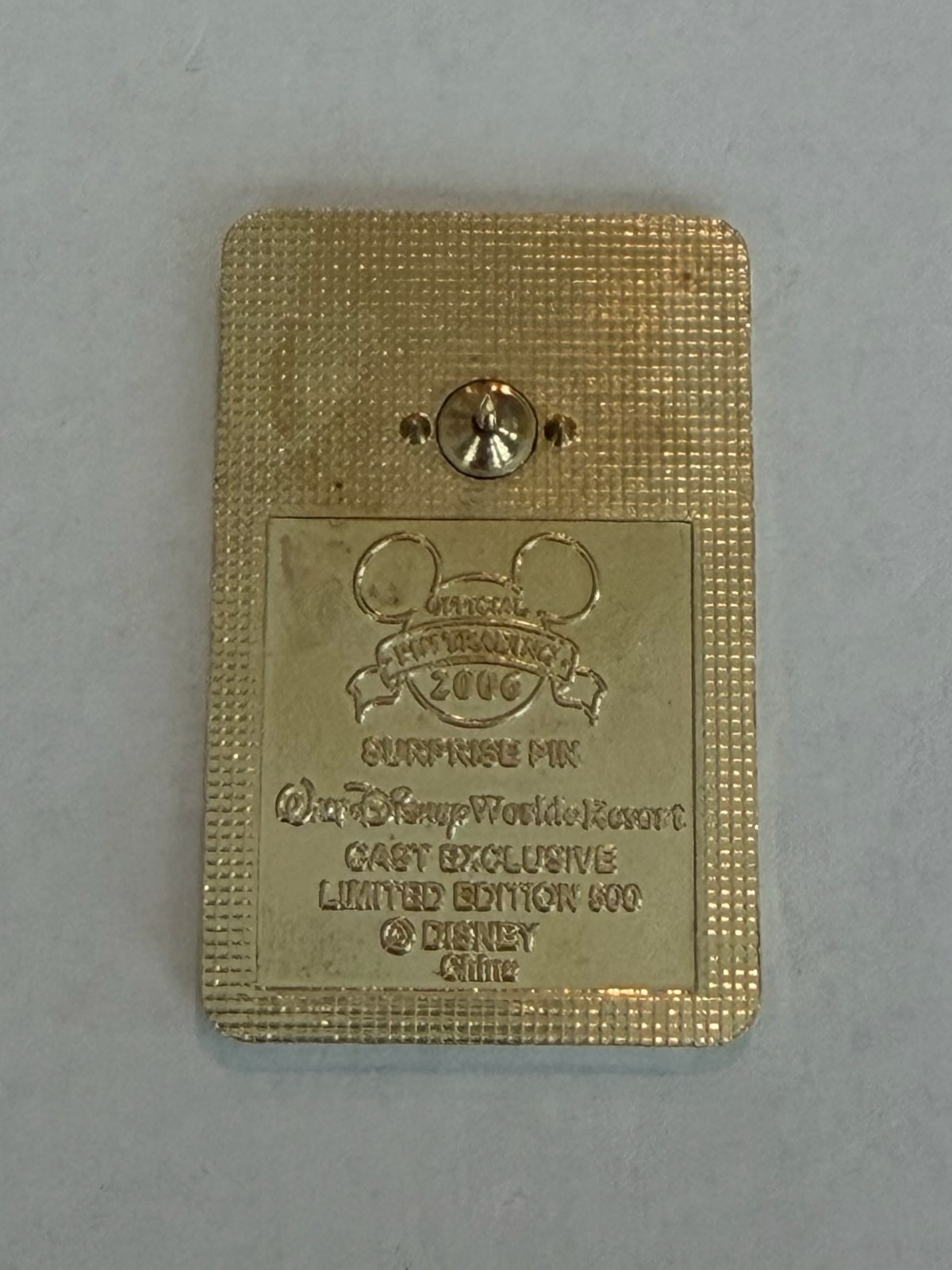 WDW Cast Exclusive Caution! Drive Safely Surprise Release 2006 LE Disney Pin H7 - Image 2
