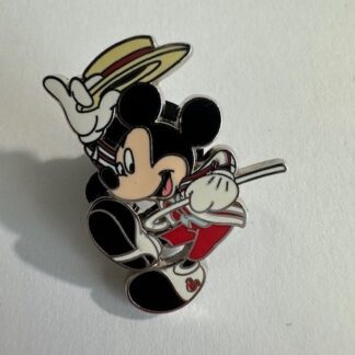 WDW Dapper Mickey Siver Icon Theme Park Mickey Lanyard 2005 Disney Pin D8