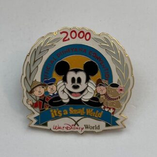 WDW Disneyana 2000 Mickey Mouse With It’s A Small World Dolls Disney Pin (A6)