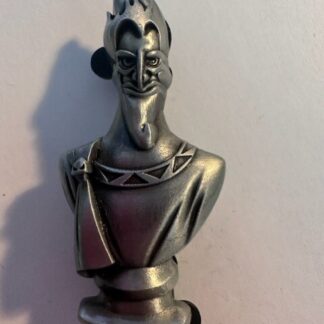 WDW Hades Hall Of Sculpted Busts Heroes Vs Villains Silver Pewter Disney Pin C1