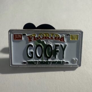 WDW Hidden Mickey Collection License Plate Goofy  Disney Pin (E9)