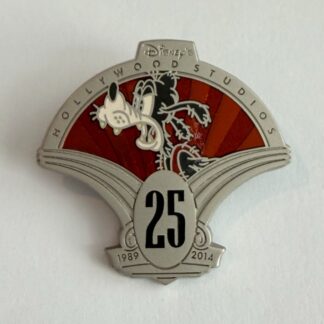 WDW Hollywood Studios 25th Anniversary Mystery goofy 2014 Disney Pin H6