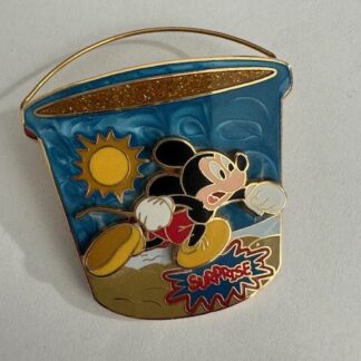 WDW Mickey Mouse Beach Bucket 2006 Surprise Disney Pin (E7)