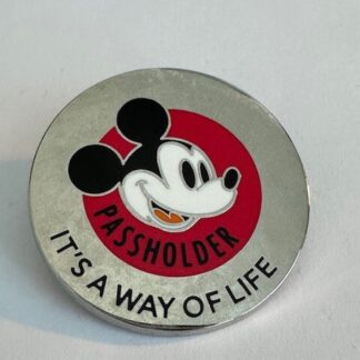 WDW Mickey Mouse Passholder It’s A Way Of Life Disney Pin (D6)
