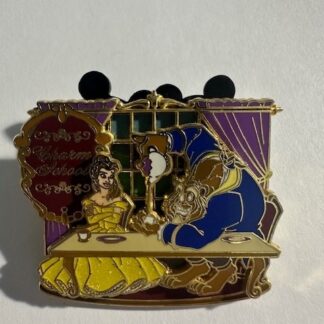 WDW PTU  Disney's Pin Celebration 2008 Charm School Beast Belle Disney Pin B3