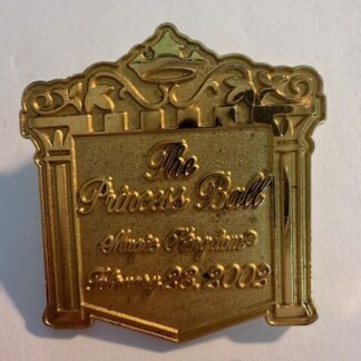 WDW Princess Ball Pin Event Pin Pruitt Completer Disney Pin (D7)