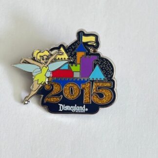 WDW Tinker Bell Dated Logo Pin 2015 Peter Pan Disney Pin (E2)
