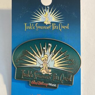 WDW Tink's Summer Pin Quest Logo LE Disney Pin (B)