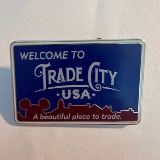 WDW Trade City 2010 Road Signs Welcome To A Beautiful Place Disney Pin (D7)