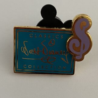 Walt Disney Classic Collection Production Treble Clef Disney Pin (B4)