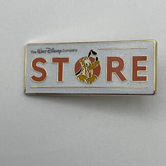 Walt Disney Company Store DEC Mystery Pin Series 1 License Plate Pluto G6