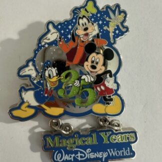 Walt Disney World 35 Magical Years With Mickey Goofy Donald Disney Pin (D8)