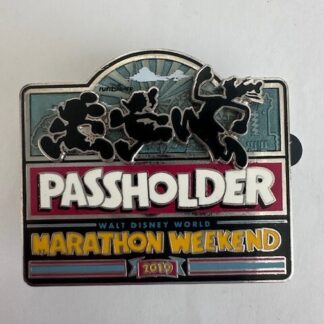 runDisney 2019 WDW Walt Disney World Marathon Weekend Passholder Pin (D3)