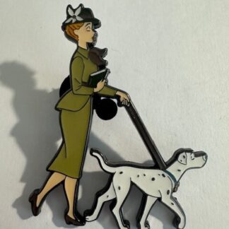 101 Dalmatians Dog Pet & Owner Anita Perdita Mystery Loungefly Disney Pin (D6)