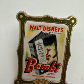 12 Months Of Magic Movie Poster Bambi Disney Pin (B3)