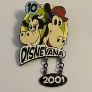 2001 Disneyana Convention Artist Choice 9 Ol’ Acquaintance Disney Pin (A8)