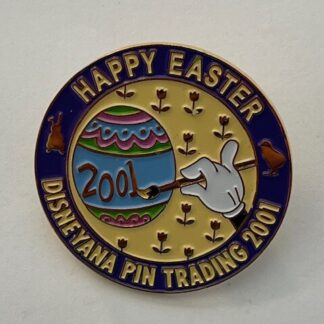 2001 Happy Easter Disnyana Trader Mickey Painting Egg  Disney Fantasy Pin (D9)