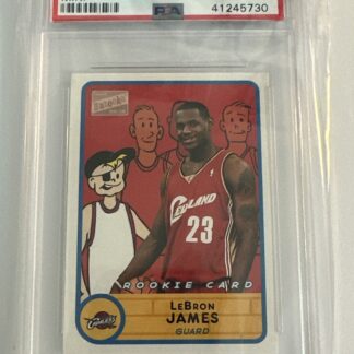 2003-04 Bazooka Mini LeBron James #276 PSA 9 MINT Rookie RC