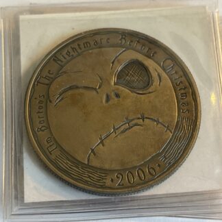 2006 Disneyland Coin HAUNTED MANSION HOLIDAY 13 faces of Jack Skellington (A4)