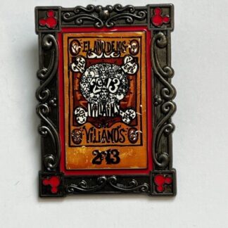 2013 Poster Series November The Year Of The Villains Disney Pin (C6)