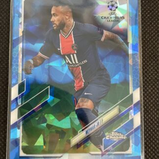2020-21 Topps Chrome UEFA Sapphire Neymar Jr.
