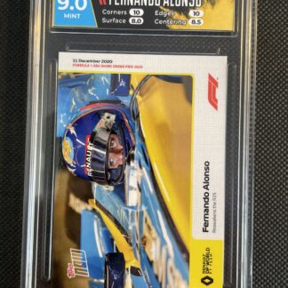 2020 Topps Now Formula One F1 /2032 Fernando Alonso #025 *HGA 9*
