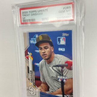 2020 Topps Update IMAGE VARIATION Trent Grisham - PSA 10 GEM MINT - SP