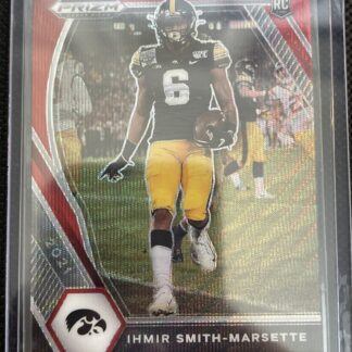 2021 Panini Prizm Draft Picks Prizms Ruby Wave Ihmir Smith-Marsette Vikings RC