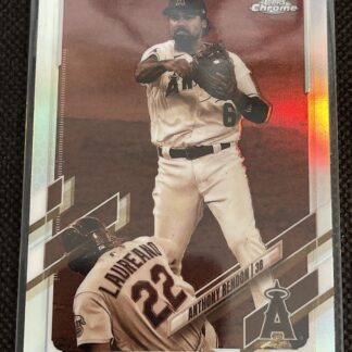2021 Topps Chrome Baseball Anthony Rendon Sepia Refractor #58