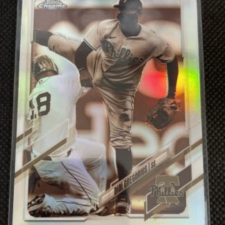 2021 Topps Chrome Didi Gregorius Sepia Refractor Philadelphia Phillies #181