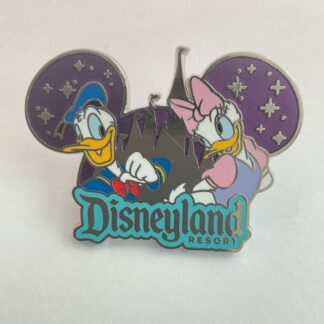 2024 Disney Donald Daisy COSTCO TRAVEL Castle Ears Disneyland Resort Pin F5