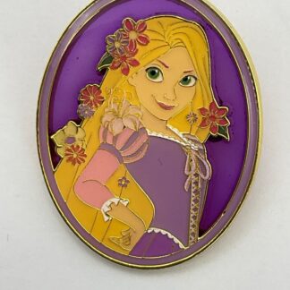 2024 Disney Loungefly Pin Princess Floral Portrait Mystery Rapunzel H1