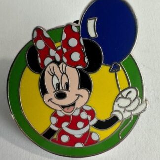 2024 Disney Parks Starter Minnie Mouse Holding A Blue Balloon Disney Pin E8