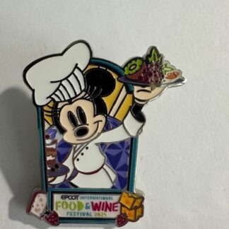 2024 Epcot Food & Wine Festival Mystery Minnie Mouse Chef Disney Pin LE F2