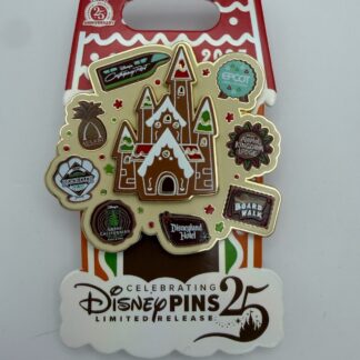 2025 Christmas Gingerbread LR Pin Holiday Season Disney Pin B