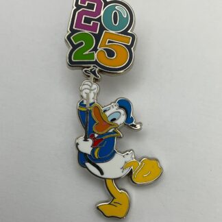 2025 Disney Parks Dated Booster Donald Duck Pin G7