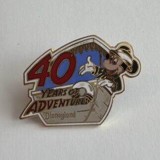 40 Years of Adventure Disneyland Minnie Mouse Jungle Cruise Disney Pin (H1)