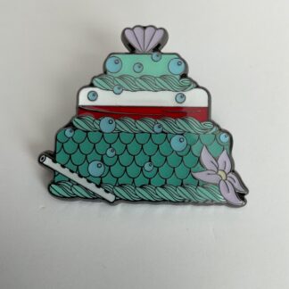 ARIEL & ERIC CAKE PIN Disney Loungefly Princess Couple Cakes Little Mermaid F5