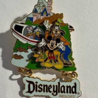 ARTIST PROOF DLR 2007 RESORT SHOWCASE MICKEY AND FRIENDS MONORAIL Disney Pin E6
