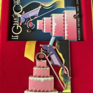 Acme Artist Series 19 Remy Ratatouille Jumbo Pin With Collectible Art LE 100