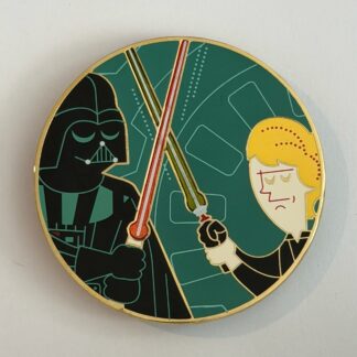 Acme-Hotart Golden Magic Darth Vader and Luke Skywalker 2016 LE Disney Pin H7