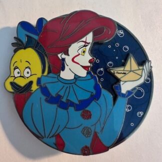 Ariel The Little Mermaid Pennywise  Monster Horror  SOADA Fantasy Pin (D3)