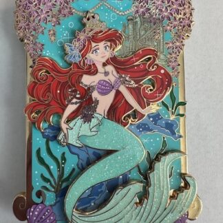 Ariel's Enchanted -Fantasy Pin LE Butterfly Effect PastelShootingStar (D2)