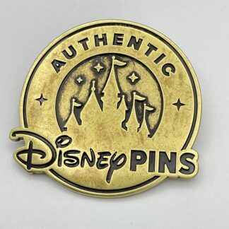 Authentic Disney Pin Logo Antiqued Brass LR 25th Pin G6