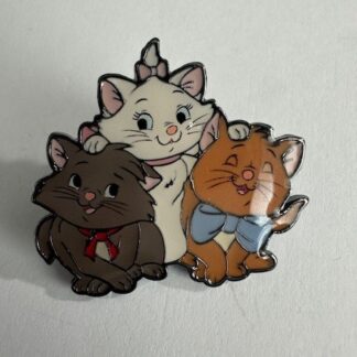 Berlioz, Toulouse, Marie Posing The Aristocats Paint and Play 2025 Disney Pin F8
