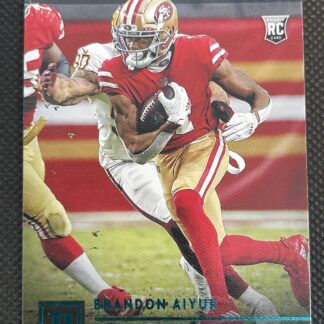 Brandon Aiyuk 2020 Panini Football Rookie TEAL #PA-17 Chronicles 49ers Insert RC